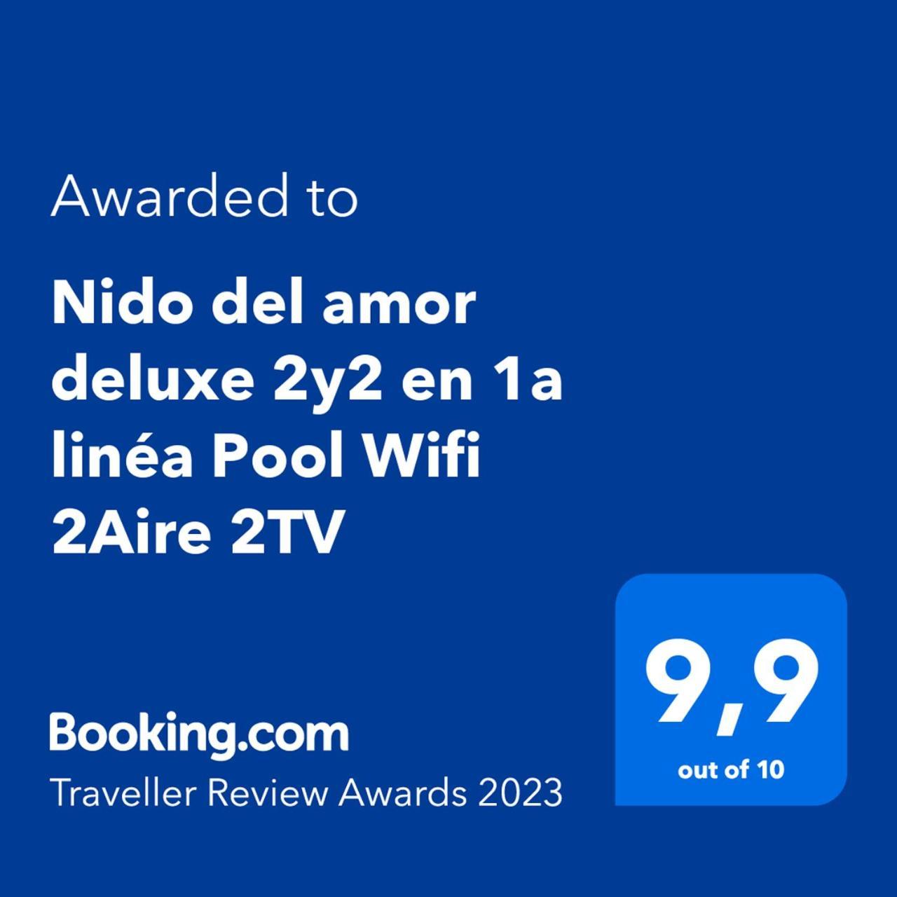 Nido Del Amor Deluxe 1A Linea Terraza Indoorpool Wifi Aire Netflix 10 Metros A Cala Del Pino 拉曼加戴尔马尔梅纳 外观 照片